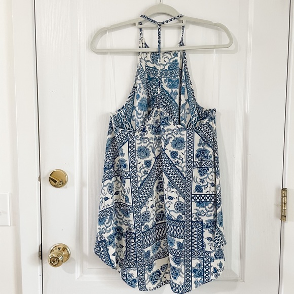 Promesa High Neck Halter Top Open Back Dress S - Picture 6 of 6